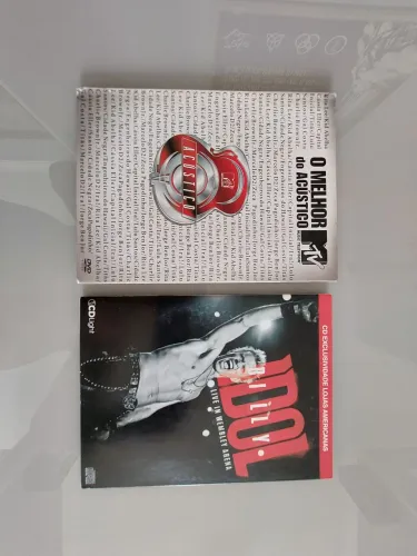 DVDs de Acústico MTV e Billy Idol