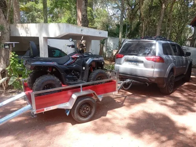 Carretinha reboque jardineira dacla jardineira