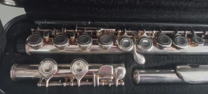 Flauta Transversal Prata