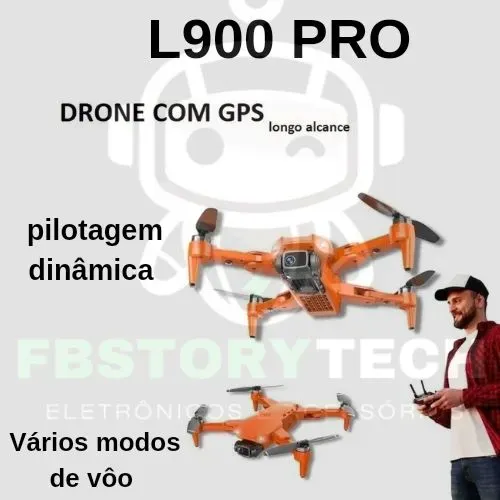 Drone L900 PRO com GPS - 2025