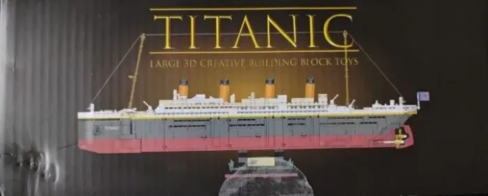 Titanic - Kit de construção em blocos 2288 peças 