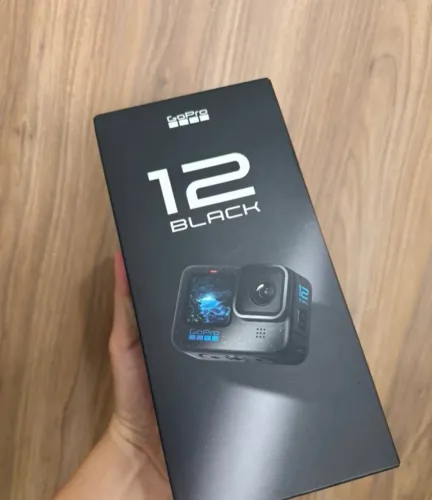 camera Go pro 12 Black lacrada 1 ano garantia 