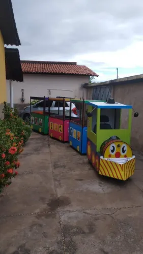 Trenzinho 100% elétrico pronto pra faturar em shoppings com capacidade 21 crianças 