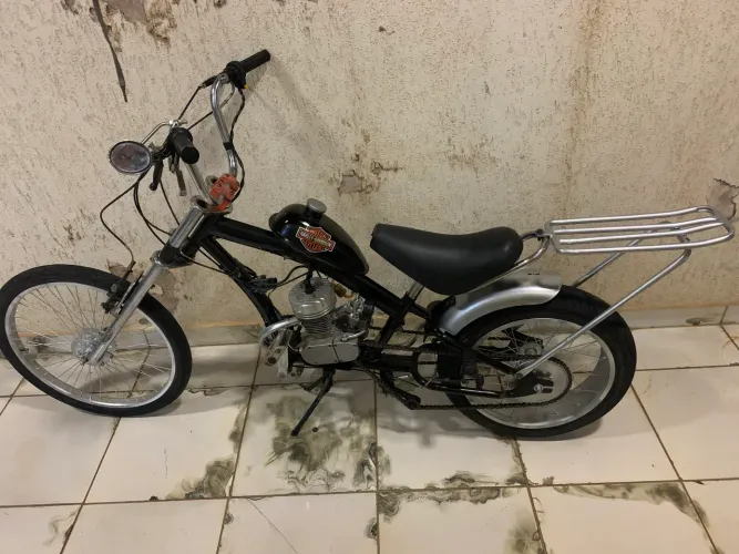 Bicicleta Chopper motorizada 80cc