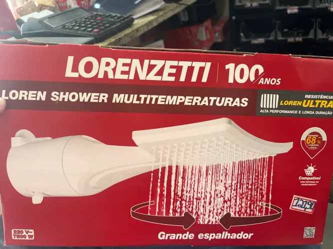 Chuveiro Lorenzetti shower multitemperaturas