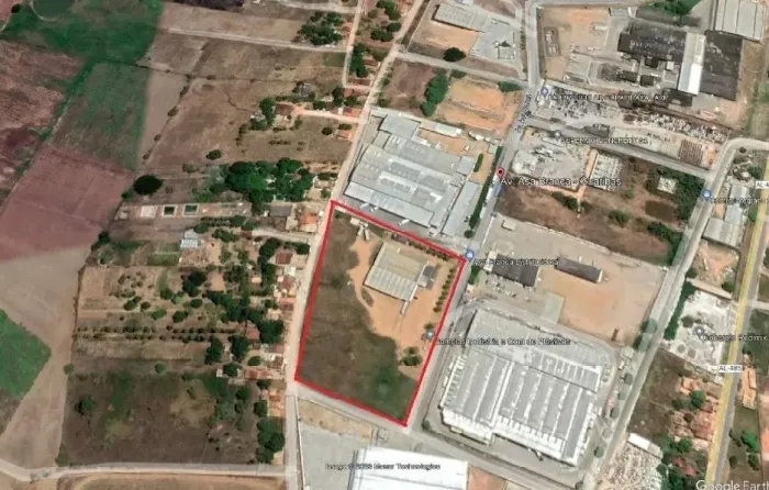 Galpão, A.T.: 19.234m², A.C.: 1.152m², Guaribas, Arapiraca/AL