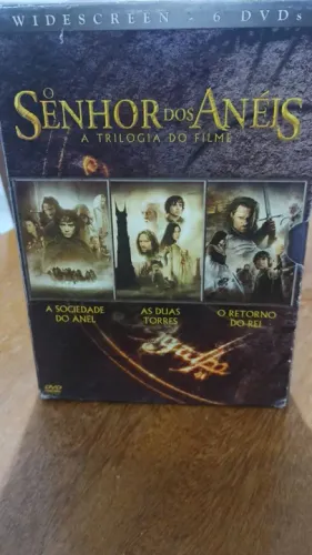 O Senhor dos Anéis - Trilogia do Filme - 6 DVDs