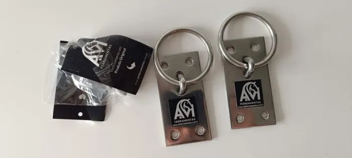 Argola De Aço Inox Para Parafusar Na Parede