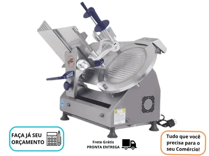 Cortador De Frios Semi Automático Gural MXT 30 Bivolt