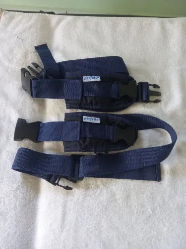 Vendo cinta de contenção de punhos hospitalar, ajustável, confortável, seminovo