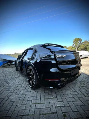 Sucata Porsche cayenne coupe turbo 4.0 v8 biturbo 2023