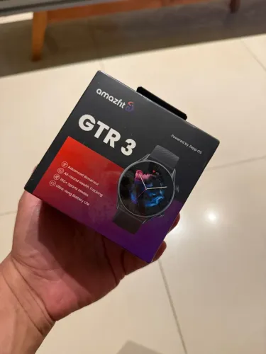 Smartwatch Amazfit GTR 3 - Novo Lacrado 