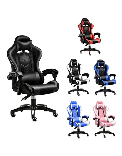 Cadeira Gamer Gamers PROMOÇÃO Reclinável Base giratória Apoio Lombar C7 Neo