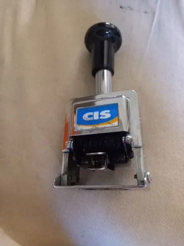 Numerado cis 2060,6 dígitos,7 funções, auto entintamento.
