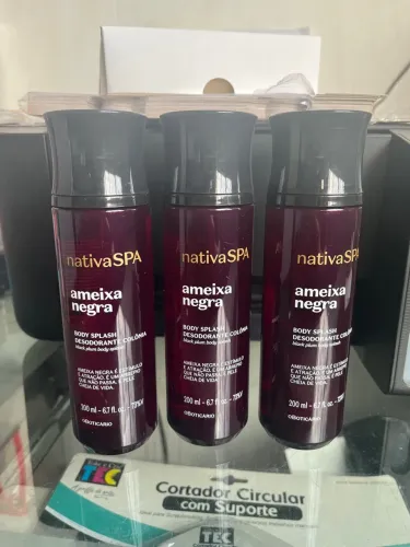 Body Splash Ameixa Negra o Boticário