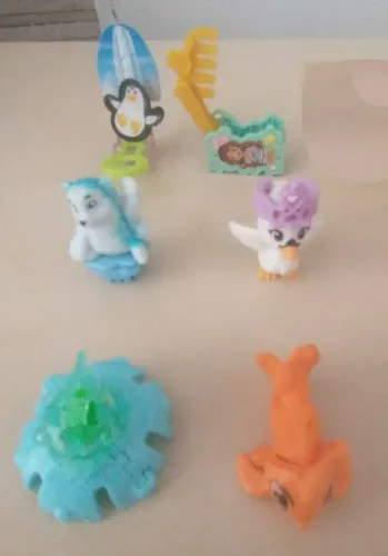 kit pack kinder antigos coleção