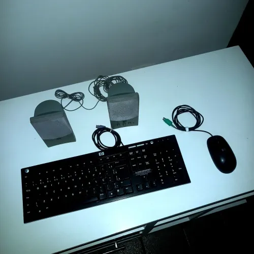 MOUSE + TECLADO + SOM