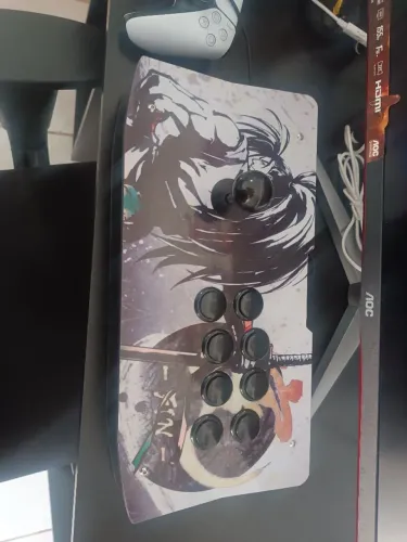 Controle arcade nativo PS 5 