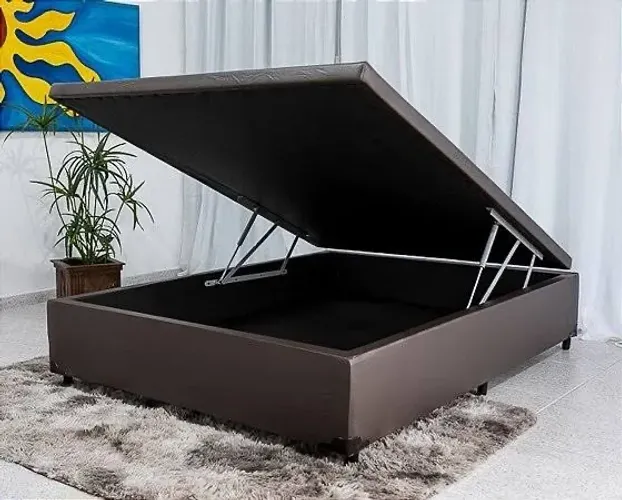 Cama Box com Baú Premium - Conforto e praticidade! ENTREGA HOJE !!!