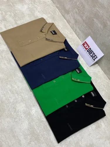Camisa Polo Diesel Luxury Cotton Nova Chegada