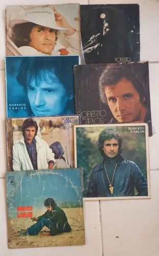 Lotes de discos de vinil do Roberto Carlos