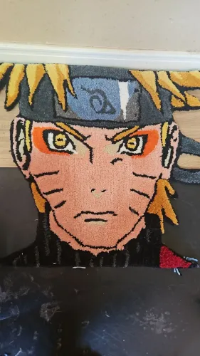 Naruto Tapete Artesanal 