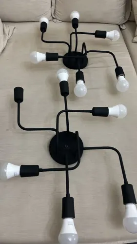 2 lustres novos sem lâmpada 