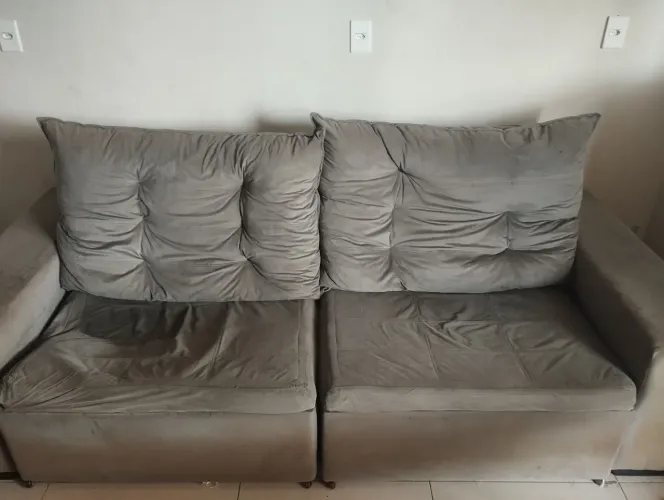 Sofá retrátil e reclinável 2,40 x 1,08