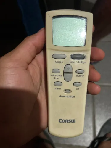 Controle de ar condicionado cônsul 