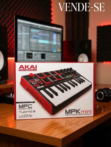 Teclado Controlador Midi Akai