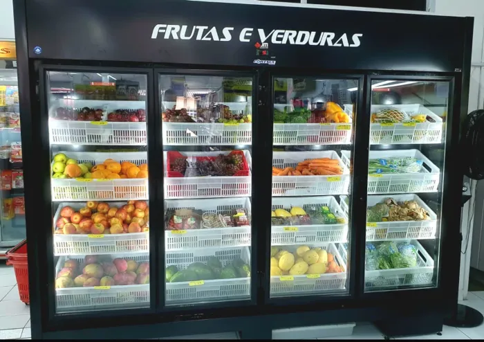 Geladeira hortifruti 4 portas 