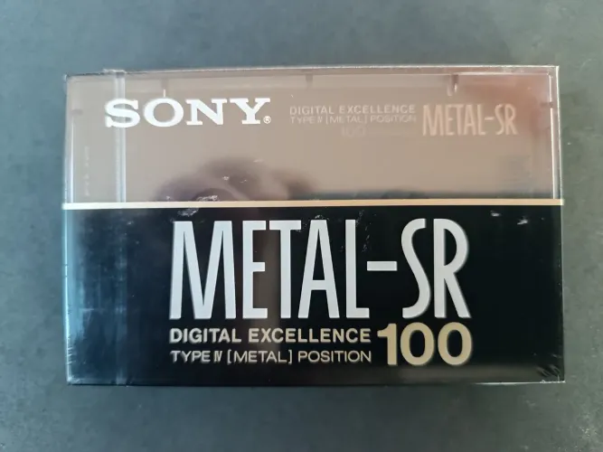 Fita cassete K7 Sony Metal SR 100 - Digital Excellence