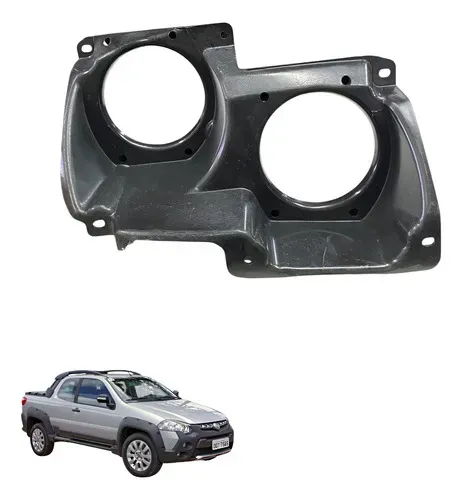Suporte Farol Milha Direi Fiat Strada Palio Weekend 2012 16