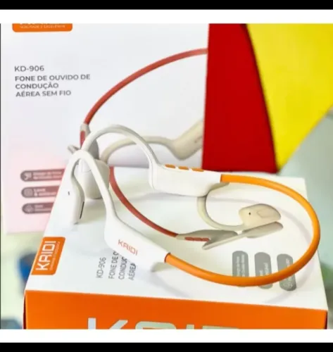 Fones de Ouvido Bluetooth KAIDI KD-906 - Condução Aérea - Sem Fio