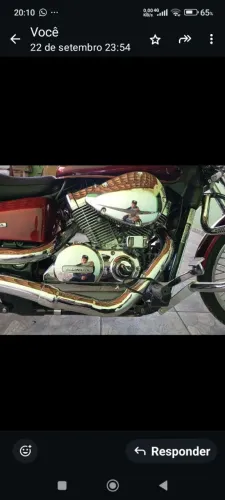 Oportunidade para quem procura uma motossicleta de procedência e muito linda! 