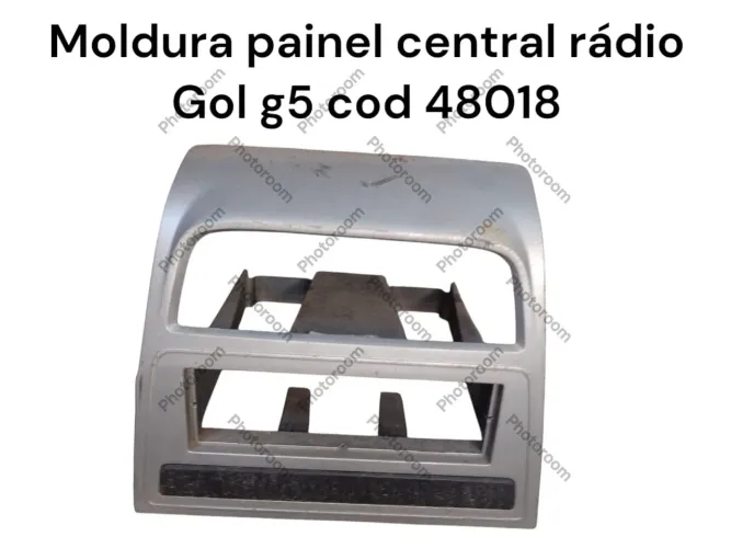 Moldura Painel Central Rádio Gol G5 Cod 48018