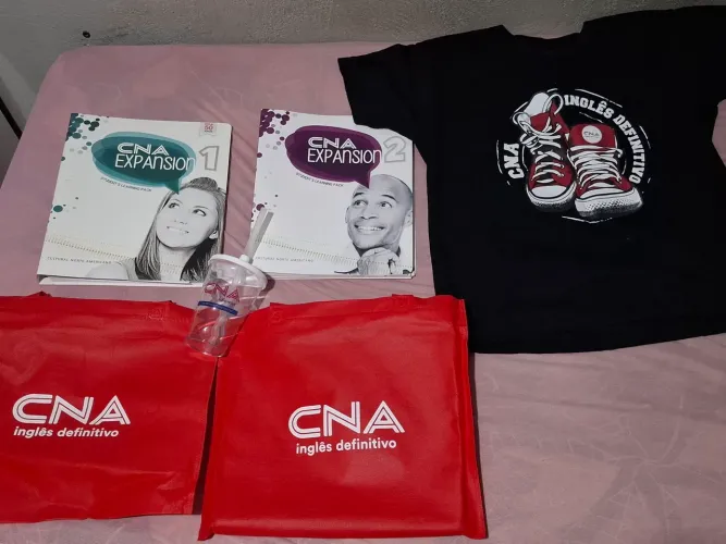KIT COMPLETO CNA -INGLÊS DEFINITIVO