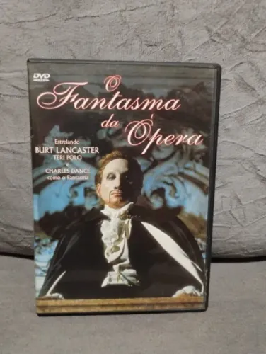 DVD O Fantasma da Ópera - Leia a descrição