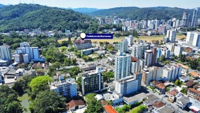 LOFT NO CENTRO DE BLUMENAU, CONDOMÍNIO COMPLETO COM TODA INFRAESTRUTURA DE UM VERDADEIRO C