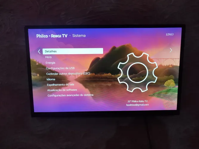 Philco Roku tv 32 polegadas 