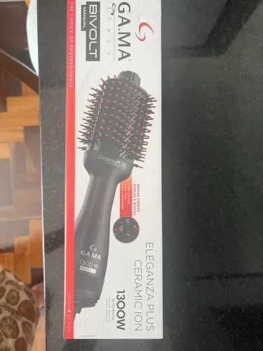 Escova modelada Grossa Gama Italy Eleganza Plus 1300W Bivolt