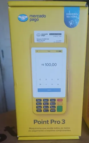 Point Pro 3 - Maquininha de Cartão Mercado Pago