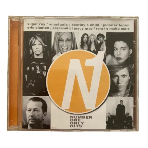 CD N1 Number One Only Hits Coletânea 2001 Original - Físico