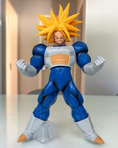 Action Figure Trunks 25 cm Dragon Ball Z Boneco 