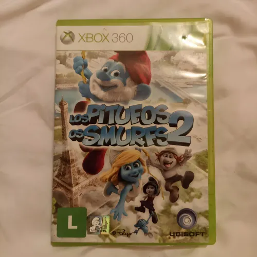 Jogo Original Xbox 360 - Os Smurfs 2 (Completo e em ótimo estado)