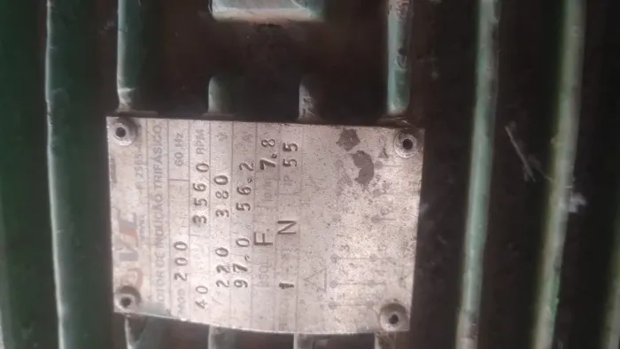 Motor elétrico 40cv weg