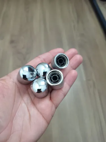 Botões Cromados para Instrumentos Musicais