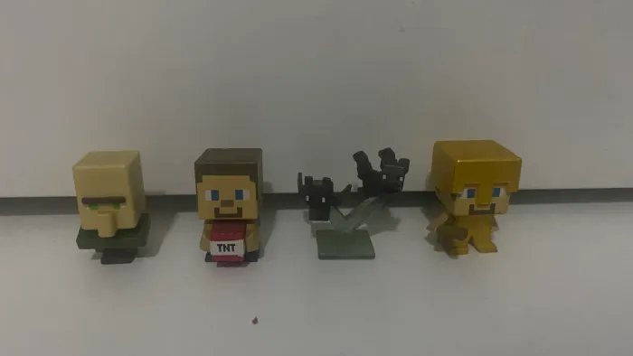 Minecraft Mini Figuras Mattel Conjunto