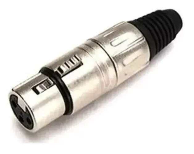 Plug Xlr Fêmea L3fnn01 Santo Angelo