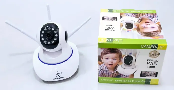 Câmera IP Wi-Fi para Segurança Residencial